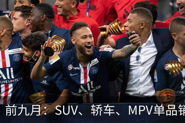 前九月：SUV、轿车、MPV单品销量Top20盘点