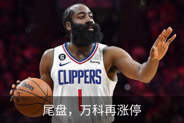 尾盘，万科再涨停
