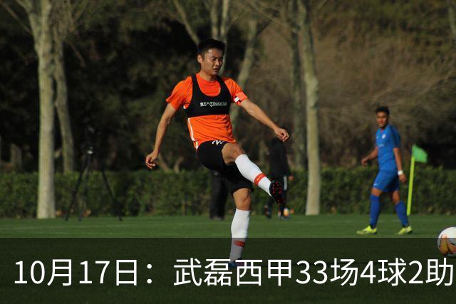 10月17日：武磊西甲33场4球2助攻，西班牙人积25分降级，高使用率难救主，去留影